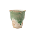 Retro Ceramic Coffee Cup with Irregular Reactive Glaze, 230ml